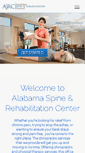 Mobile Screenshot of alabamaspinerehab.com